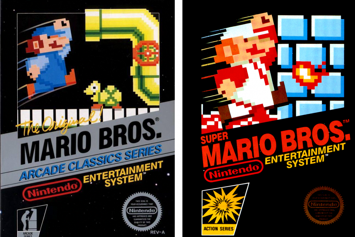 portada Mario Bros NES