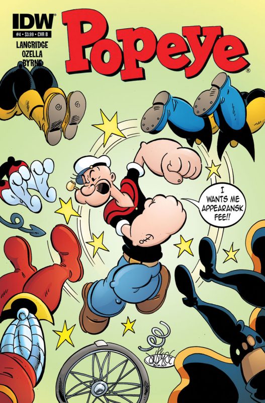¡Popeye es capaz de vencer a los X-men de un solo puñetazo!