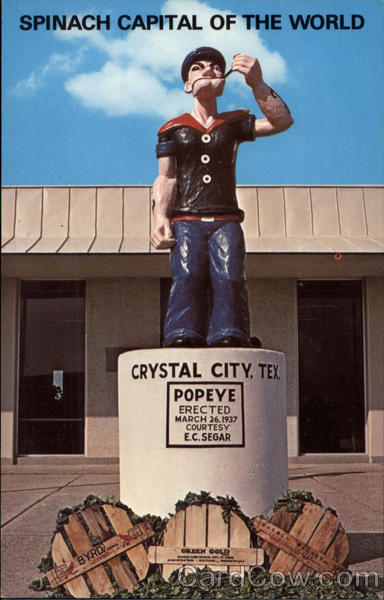 popeye estatua