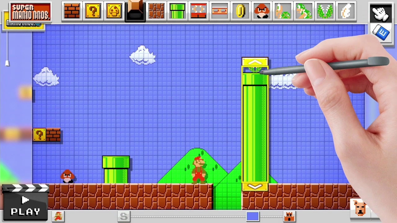 Mario Maker se siente como un lanzamiento idóneo para este verano