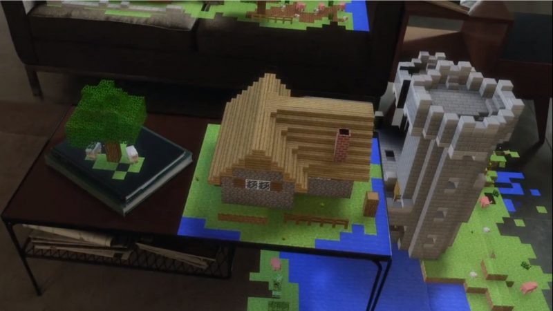 La combinación Hololens-Minecraft puede dar mucho que hablar