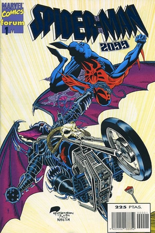 Spider-man 2099 en los años 90