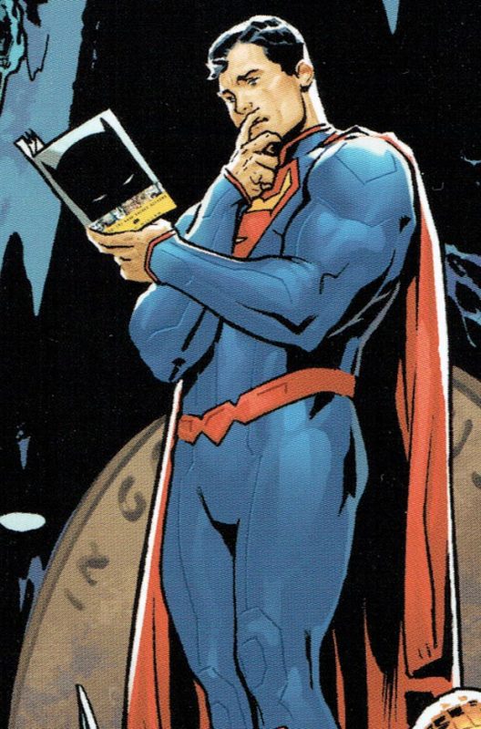 Superman también lee cómics