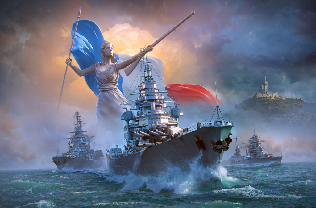 World of Warships - French Battleships