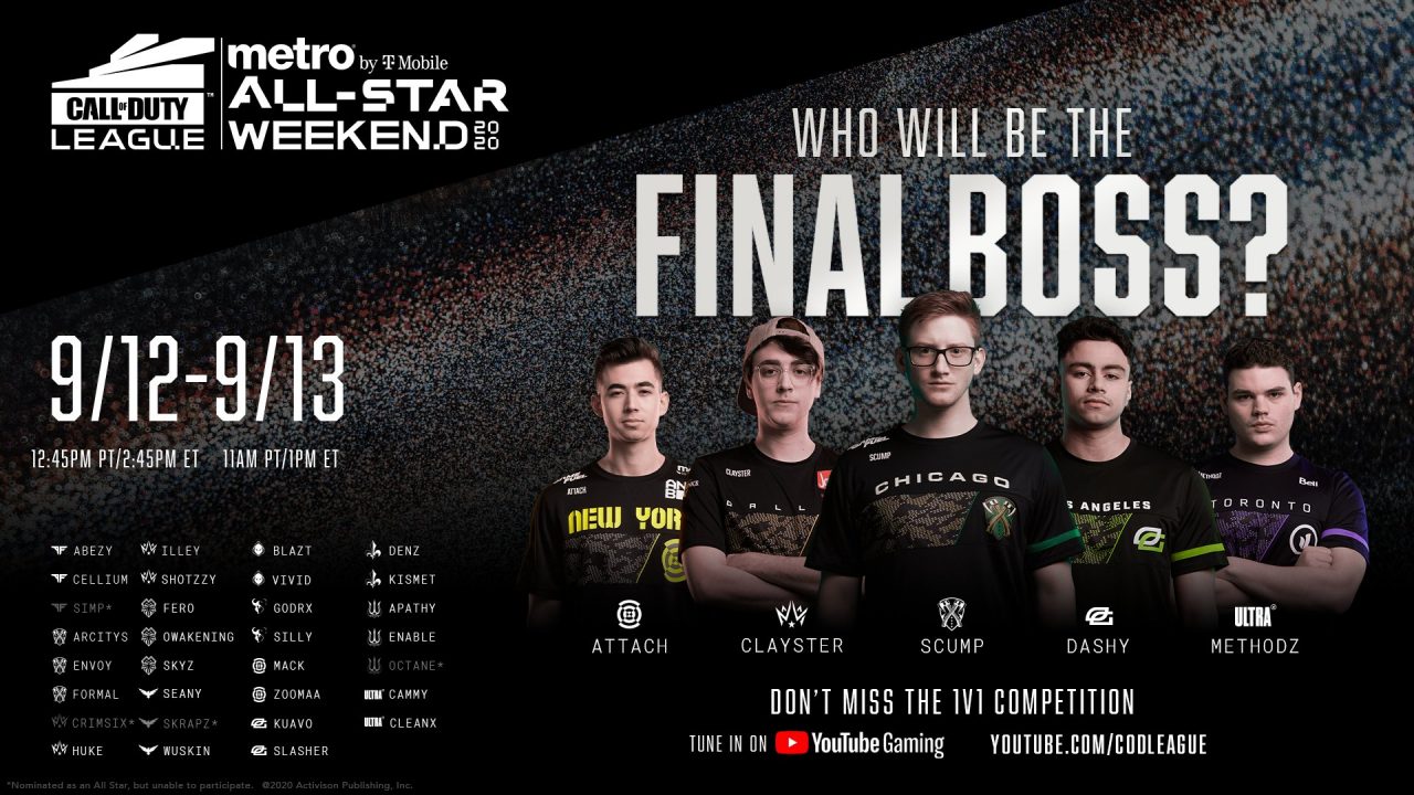 Call of Duty League All-Star Weekend 2020