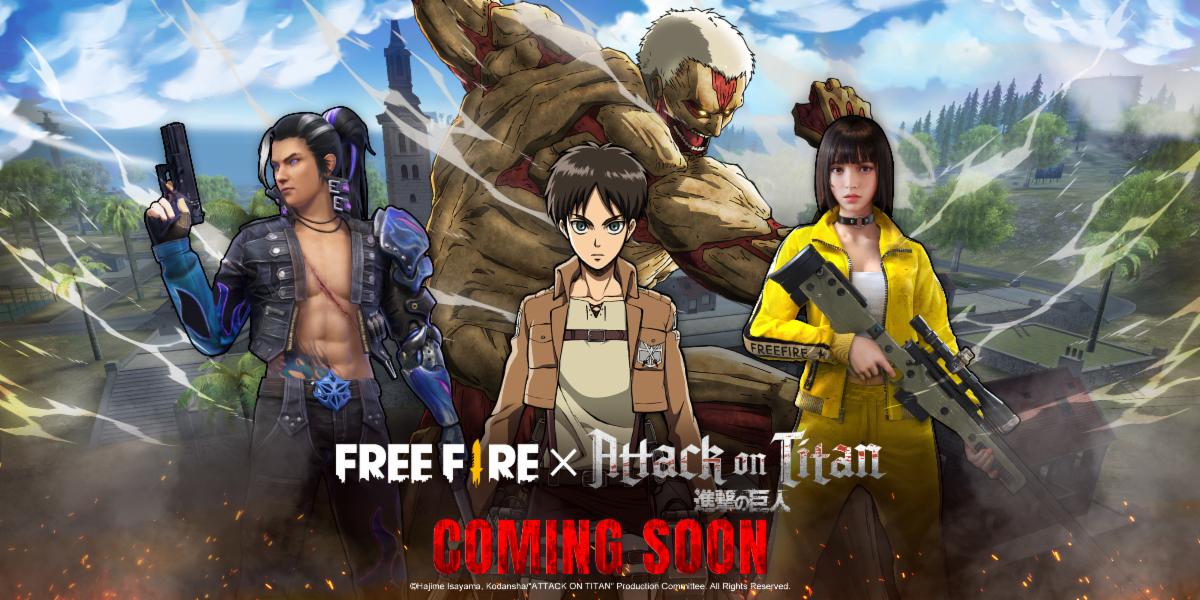 Attack on Titan on Free Fire