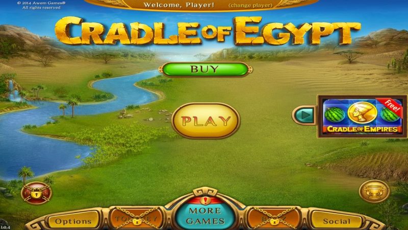 5 mejores juegos - Cradle of Egypt - portada