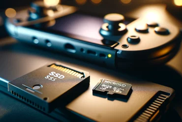 SSD y microSD por DALL-E