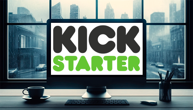 Kickstarter logo triste